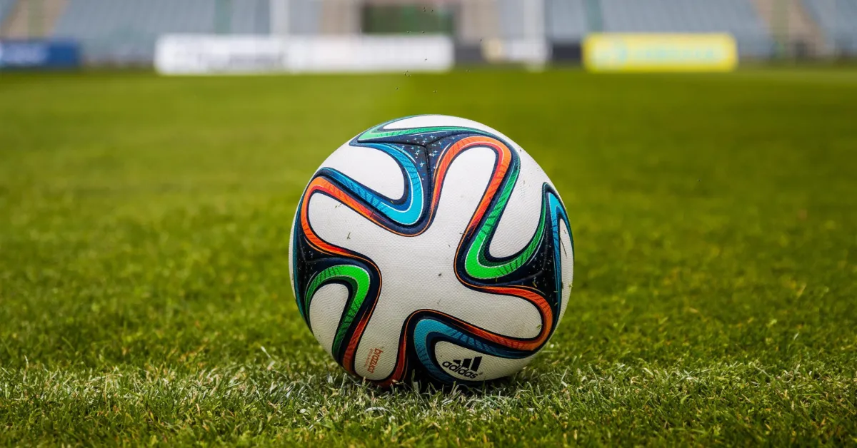 Soccer ball stock photo.