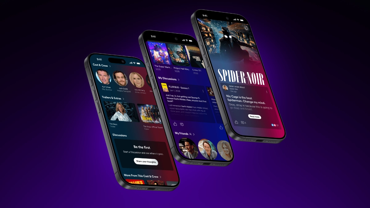 STORY ONLY Plex Mobile App Lists 2026 WEBP TD The updated Plex app supports new social features, enhanced watch lists and personalized recommendation tools. (Image courtesy Plex)