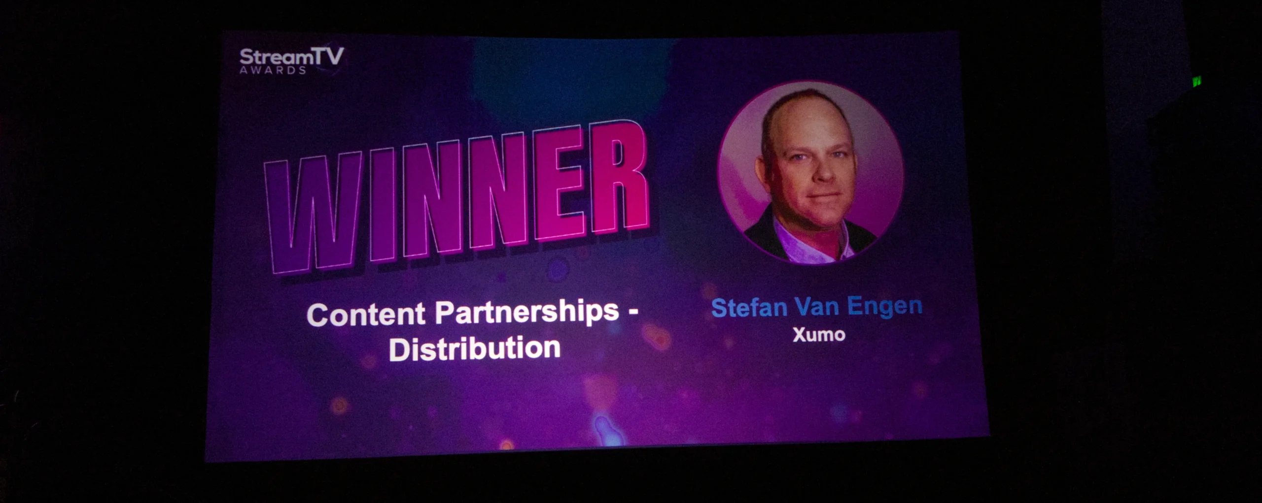 STORY ONLY STV Awards Stephan Van Engen Xumo WEBP TD story only stv awards stephan van engen xumo webp td