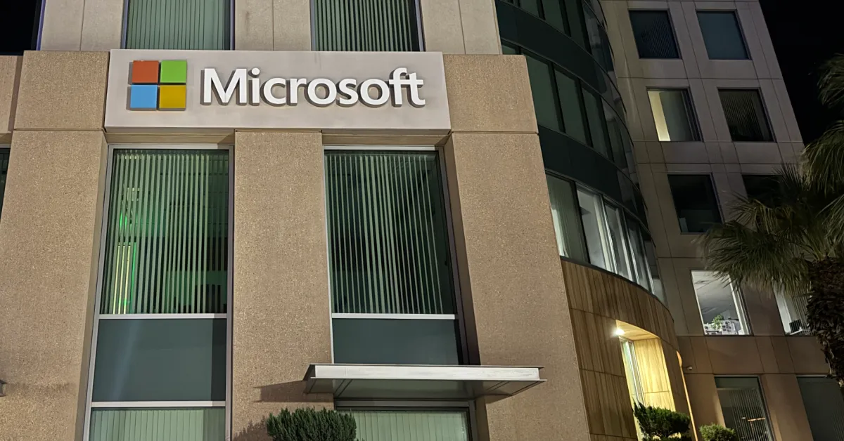 A sales office for Microsoft in downtown Sacramento, California. (Photo by Matthew Keys for The Desk)
