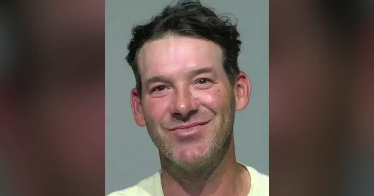 Tony Romo appears in an undated booking photograph. (Photo courtesy Milwaukee County Sheriff's Office)