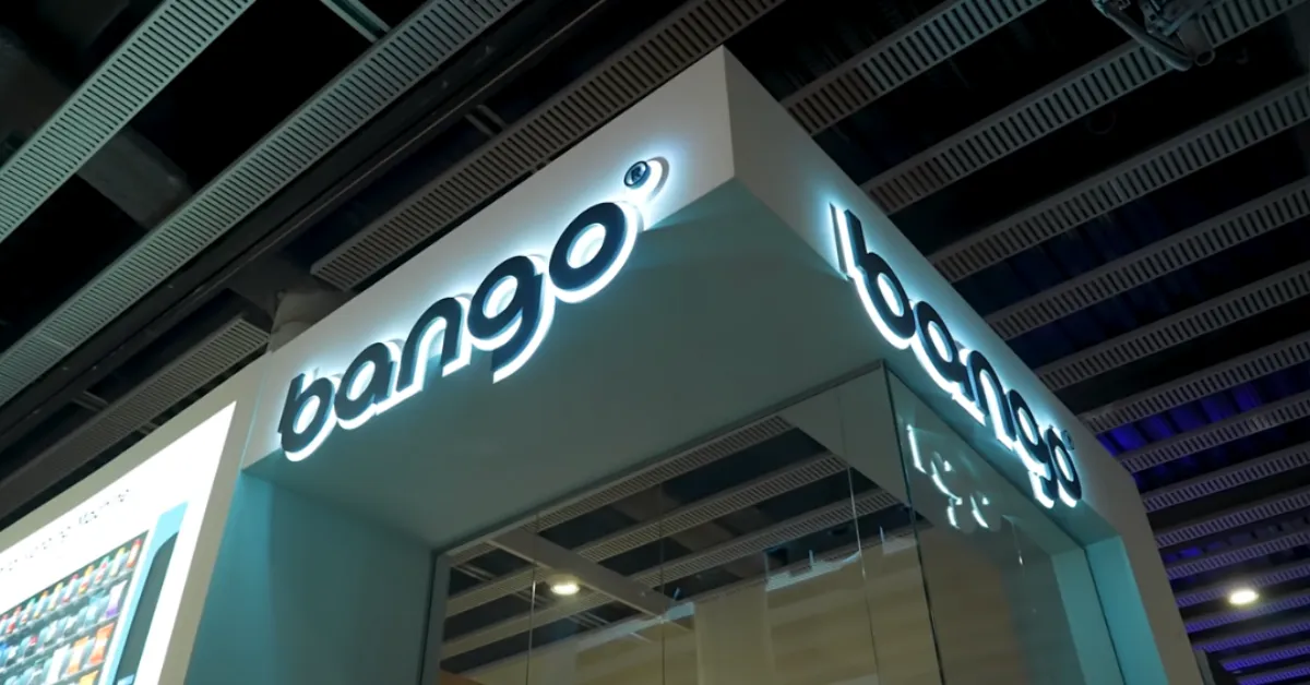 BLANK Bango Signage 2026 WEBP TD (Still frame via campaign video, courtesy Bango / Graphic by The Desk)