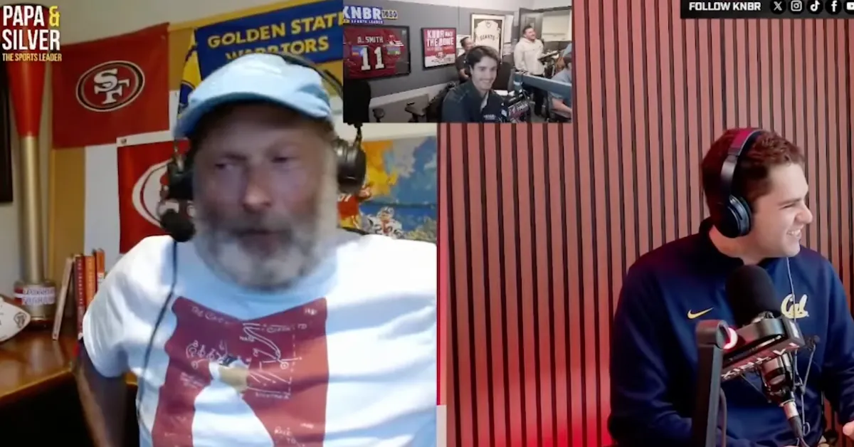 BLANK Greg Papa Greg Silver WEBP TD From left: Radio broadcasters Greg Papa and Greg Silver. (Still frame via web video)