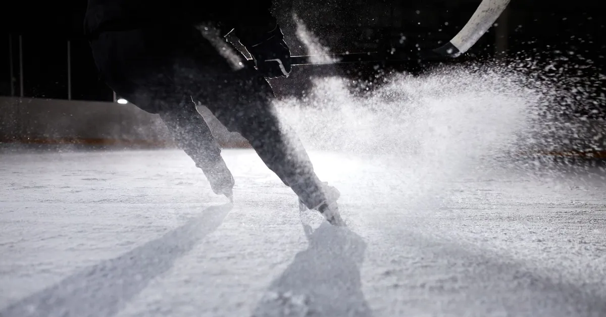 Ice hockey generic stock image.