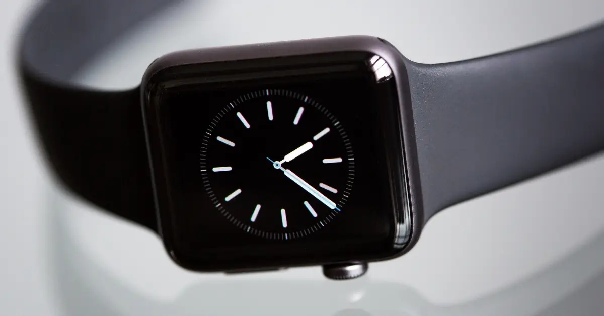 The Apple Watch is a line of smartwatches that tracks fitness, monitors health and connects with an iPhone to provide additional interactive features. (Stock photo)