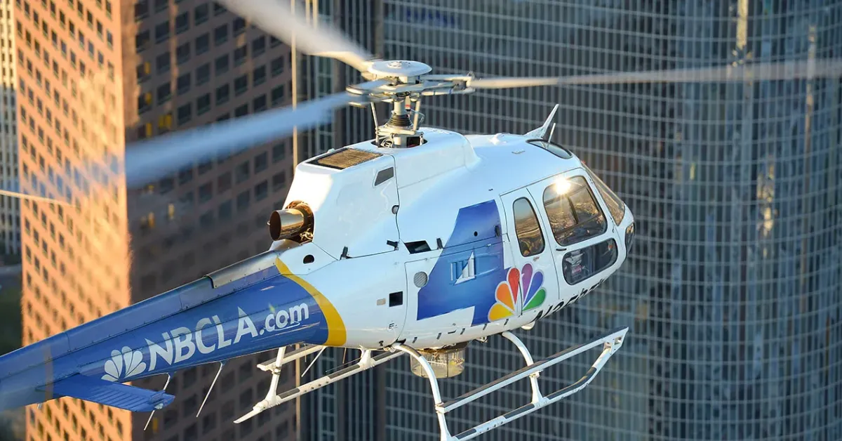 BLANK KNBC Helicopter WEBP TD A news helicopter used by KNBC-TV in Los Angeles. (Courtesy image)