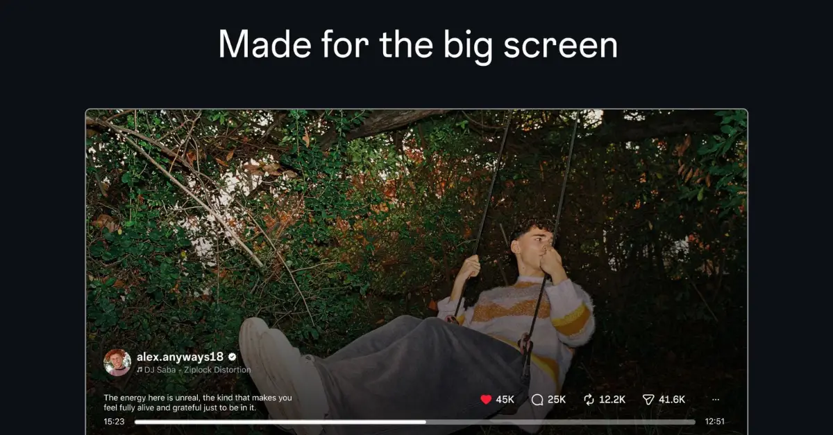 BLANK Instagram TV App WEBP TD The Instagram app for Apple TV allows users of that device to watch short-form video clips on their TV sets. (Courtesy photo)
