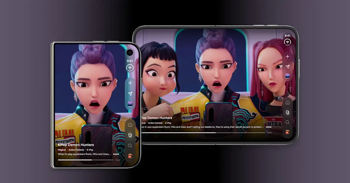 Netflix iPhone Duo mock-ups.