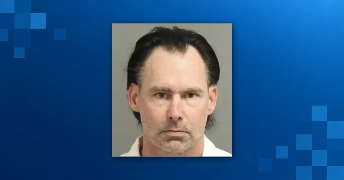 Randall Kerr. (Mugshot obtained by The Desk)