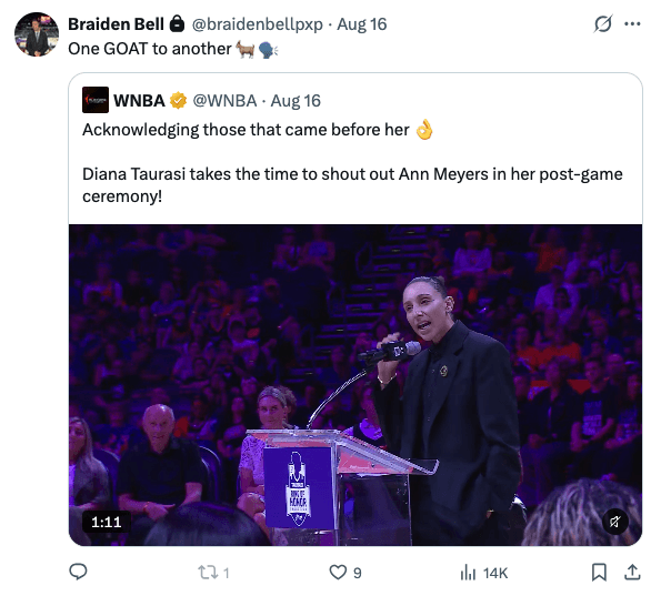 STORY ONLY Braiden Bell Tweet 2 (Source: Braiden Bell/X.com, Screen capture by The Desk)